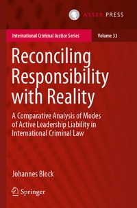 Enlarge image Cover: Reconciling Responsibility with Reality - T.M.C. Asser Press