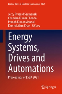 Enlarge image Cover: Energy Systems, Drives and Automations - Springer