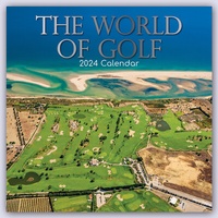 Abbildung von: The World of Golf - Die Welt des Golfsports 2024 - 16-Monatskalender - Brown Trout-Auslieferer Flechsig