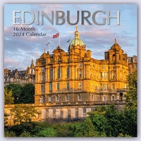 Abbildung von: Edinburgh 2024 - 16-Monatskalender - Brown Trout-Auslieferer Flechsig
