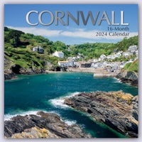 Abbildung von: Cornwall 2024 - 16-Monatskalender - Brown Trout-Auslieferer Flechsig
