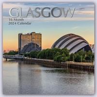 Abbildung von: Glasgow 2024 - 16-Monatskalender - Brown Trout-Auslieferer Flechsig