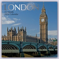 Abbildung von: London 2024 - 16-Monatskalender - Brown Trout-Auslieferer Flechsig
