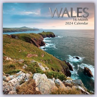 Abbildung von: Wales 2024 - 16-Monatskalender - Brown Trout-Auslieferer Flechsig