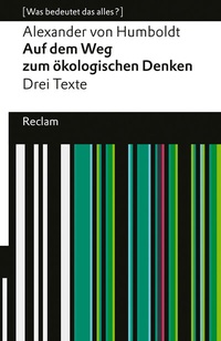 Abbildung von: Auf dem Weg zum ökologischen Denken. Drei Texte. [Was bedeutet das alles?] - Reclam