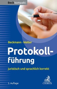 Abbildung von: Protokollführung - C.H.BECK