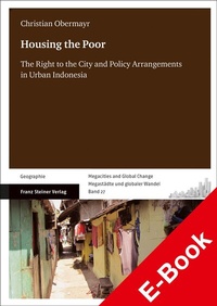 Abbildung von: Housing the Poor - Franz Steiner Verlag