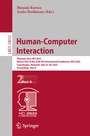 Cover: Human-Computer Interaction - Springer