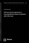 Cover: Soft Law and its Importance in Ensuring Member States' Compliance with Union Law - Nomos