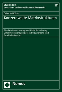 Abbildung von: Konzernweite Matrixstrukturen - Nomos