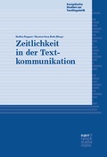 Cover: Zeitlichkeit in der Textkommunikation - Narr Francke Attempto