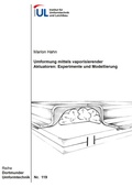 Cover: Umformung mittels vaporisierender Aktuatoren: Experimente und Modellierung - Shaker