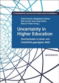 Cover: Uncertainty in Higher Education - Waxmann