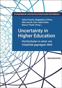 Enlarge image Cover: Uncertainty in Higher Education - Waxmann