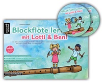 Abbildung von: Blockflöte lernen mit Lotti & Ben + 2 Audio-CDs! - artist ahead