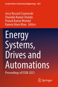 Enlarge image Cover: Energy Systems, Drives and Automations - Springer