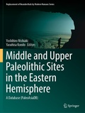 Cover: Middle and Upper Paleolithic Sites in the Eastern Hemisphere - Springer