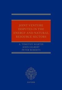 Abbildung von: Joint Venture Disputes in the Energy and Natural Resource Sectors - Oxford University Press