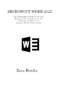 Abbildung von: Microsoft Word 2023 - Zane Brooks