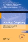 Cover: Advanced Computing - Springer