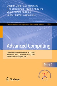 Enlarge image Cover: Advanced Computing - Springer