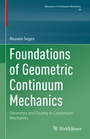 Cover: Foundations of Geometric Continuum Mechanics - Birkhäuser