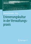 Abbildung von: Erinnerungskultur in der Verwaltungspraxis - Springer VS