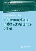 Cover: Erinnerungskultur in der Verwaltungspraxis - Springer VS