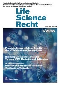 Abbildung von: Life Science Recht - Stämpfli