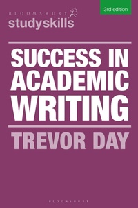 Enlarge image Cover: Success in Academic Writing - Bloomsbury Academic