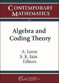 Enlarge image Cover: Algebra and Coding Theory - American Mathematical Society
