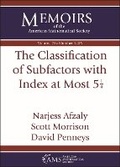 Cover: The Classification of Subfactors with Index at Most $5 \frac {1}{4}$ - American Mathematical Society