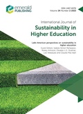 Cover: Latin American Perspectives on Sustainability in Higher Education - Emerald Publishing Limited