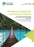 Cover: How could rural tourism provide better support for wellbeing and socio-economic development? - Emerald Publishing Limited