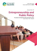 Cover: State of entrepreneurship and public policy - Emerald Publishing Limited