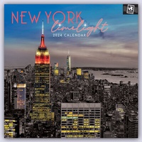 Abbildung von: New York Limelight - New York im Rampenlicht 2024 - 16-Monatskalender - Brown Trout-Auslieferer Flechsig