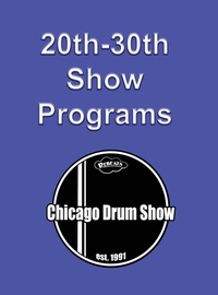 Enlarge image Cover: Chicago Drum Show Programs 20-30 - Rebeats Press