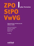 Abbildung von: ZPO/StPO/VwVG plus Verweise - Orell Füssli Verlag
