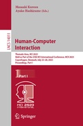 Cover: Human-Computer Interaction - Springer