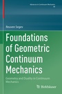Cover: Foundations of Geometric Continuum Mechanics - Birkhäuser