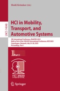 Cover: HCI in Mobility, Transport, and Automotive Systems - Springer