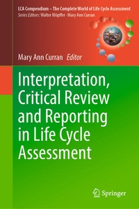 Bild: Interpretation, Critical Review and Reporting in Life Cycle Assessment - Springer