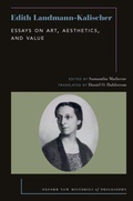 Cover: Edith Landmann-Kalischer - Oxford University Press Inc