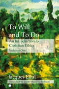 Cover: To Will and To Do Vol I - James Clarke & Co Ltd