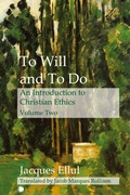 Cover: To Will and To Do Vol II - James Clarke & Co Ltd