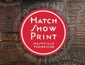 Cover: Hatch Show Print - Country Music Foundation Press,U.S.
