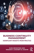 Cover: Business Continuity Management - Routledge