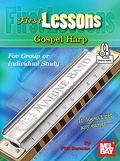 Cover: First Lessons Gospel Harp - Mel Bay Publications,U.S.