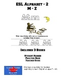 Cover: ESL Alphabet - 2 - M - Z - Learning English Curriculum