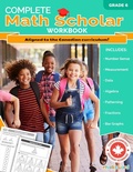 Cover: Complete Math Scholar Grade 6 - Chalkboard Publishing Inc